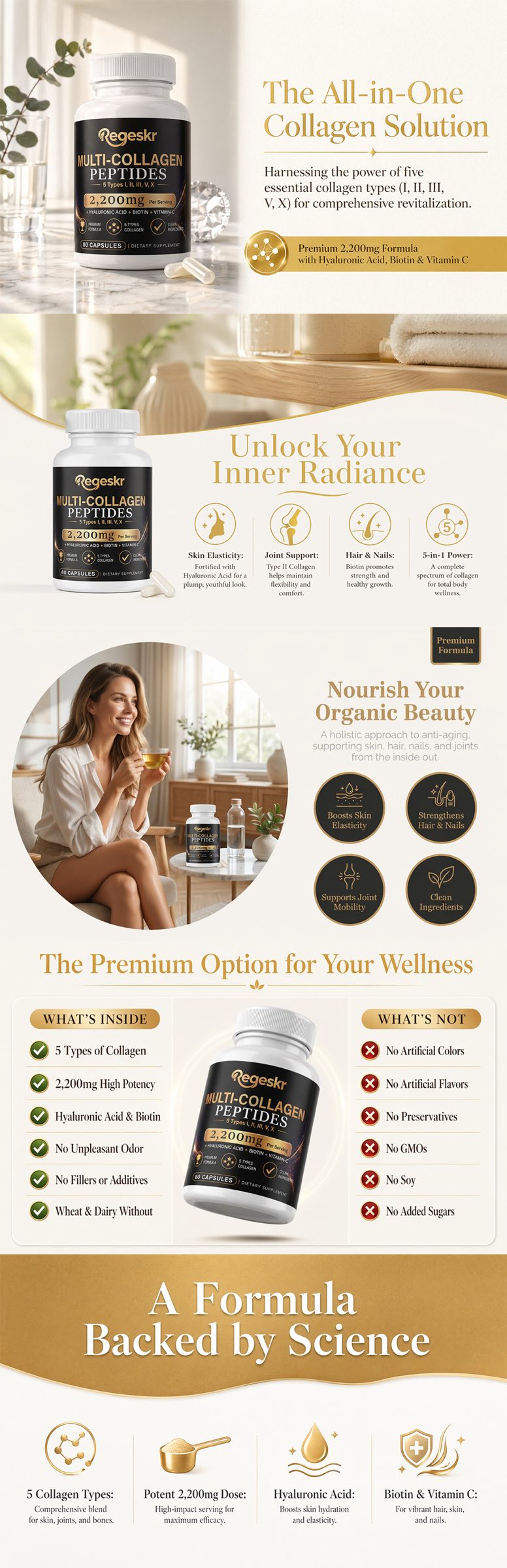 Multi-Collagen Peptides product details